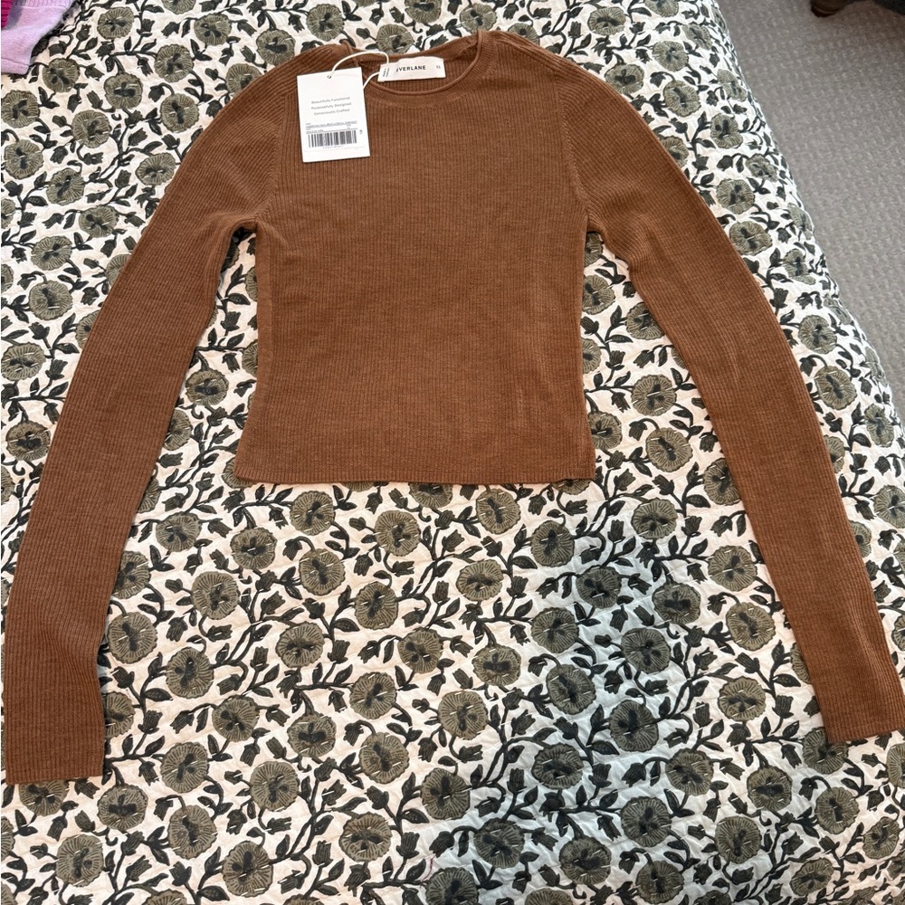 Everlane ultrafine merino wool top
